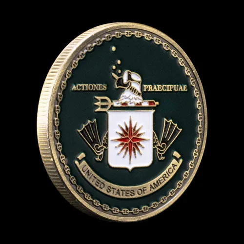 Miniatura 3 de 1 unids CIA Special Operations Group Tertia Optio Challenge Moneda Premio Graduado Regalo Coleccionable Medalla Monedas