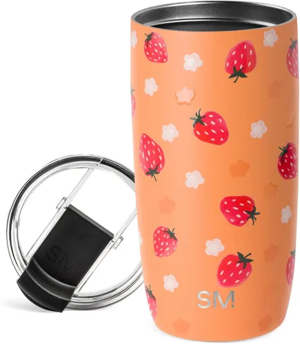 Miniatura 69 de Simple Modern Taza de Café de Viaje Tumbler con Tapa Abatible Reutilizable Aislada de Acero Inoxidable Cold Brew Taza de Café Helado Termo