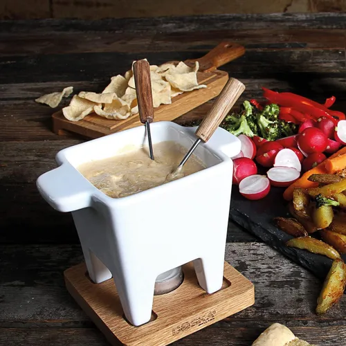 Miniatura 4 de Boska Tapas Fondue Bianco - para 174 gramos de queso derretido - 300 ml