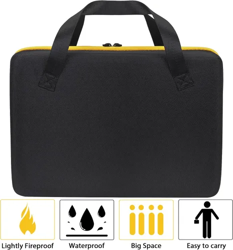 Miniatura 9 de khanka Reemplazo de carcasa rígida para lijadora de banda inalámbrica DEWALT 20V MAX* (DCW220B), solo funda.