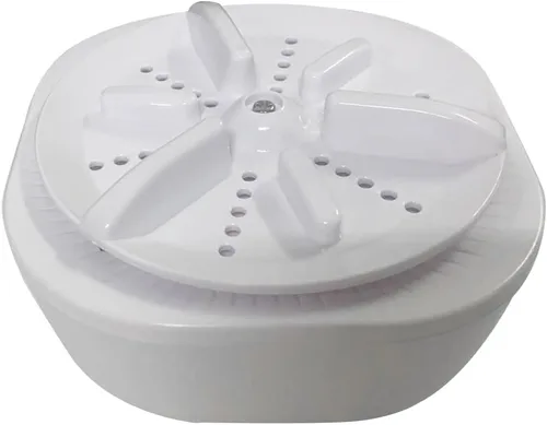 Mini lavadora - Lavadora portátil Lavadora de turbina ultrasónica Turbo Lavadora para viajes de negocios Salas universitarias