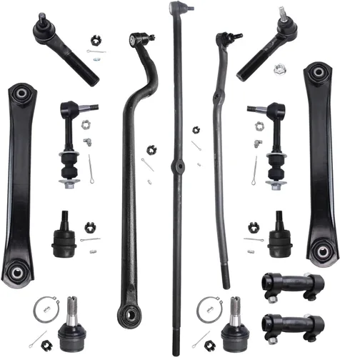 Miniatura 92 de Detroit Axle - Kit de suspensión frontal de 16 piezas para RWD Chrysler 300 Dodge Charger Challenger Magnum 6 brazos de control con rótulas 2