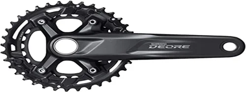 Shimano Deore FC-M5100 Deore - Juego de cadenas de 11 velocidades, cadena de 1.921 in, 36/26T, 6.693 in