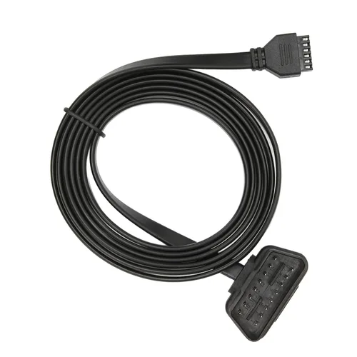 Miniatura 4 de Coche HUD Display Remaining Recordatorio Brillo Ajustable Multifunción Temperatura Voltímetro Digital Velocímetro para Coche OBD II 2008