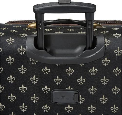 Miniatura 6 de American Flyer Equipaje Fleur De Lis 4 Piezas Set, Negro -, Fleur De Lis - Juego de equipaje de 4 piezas