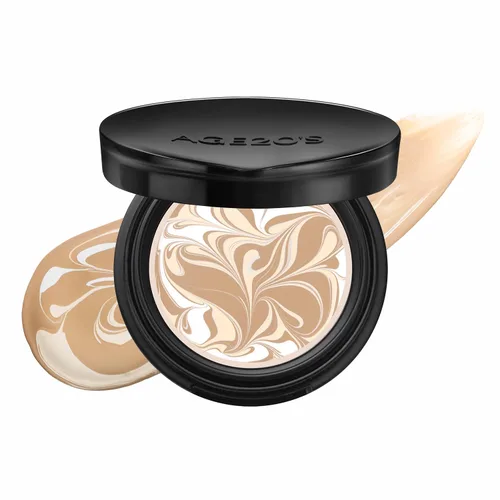 Miniatura 32 de [Tamaño mini] AGE20'S Signature Essence Pact 13C Base de cojín coreana vegana Paquete de 1 Base crema, acabado húmedo y brillante, cobertura