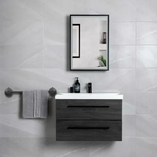 Miniatura 2 de DGYB Barra de Toalla con Ventosa para Baño 17 Pulgadas Soporte de Toalla Negro Mate Toallero de Acero Inoxidable Premium para Cocina Montado