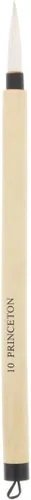 Miniatura 9 de Princeton Cepillo redondo de bambú, natural, mango corto, tamaño 6, 1 unidad