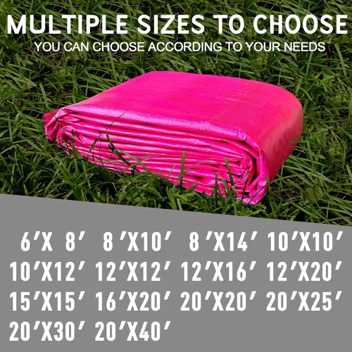 Miniatura 5 de STARPYNG -Lona de polietileno resistente, impermeable, resistente a los rayos UV, resistente a la intemperie, para automóviles, barcos, patios