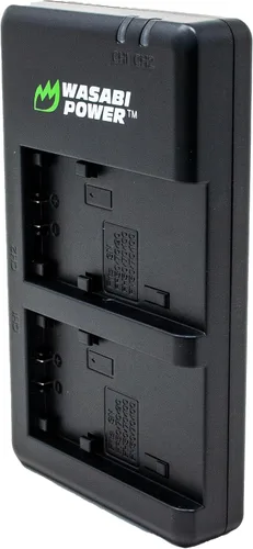 Miniatura 3 de Wasabi Power Batería (paquete de 2) y cargador dual USB compatible con Sony NP-FV100 y DCR-SR15, DCR-SX45, FDR-AX100, HDR-CX105, HC9, PJ30V, TD20V