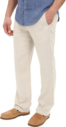 Miniatura 2 de Perry Ellis 100% Linen Drawstring Casual Pants for Men, Regular Fit, Lightweight (Waist Size 29-54 Big & Tall)