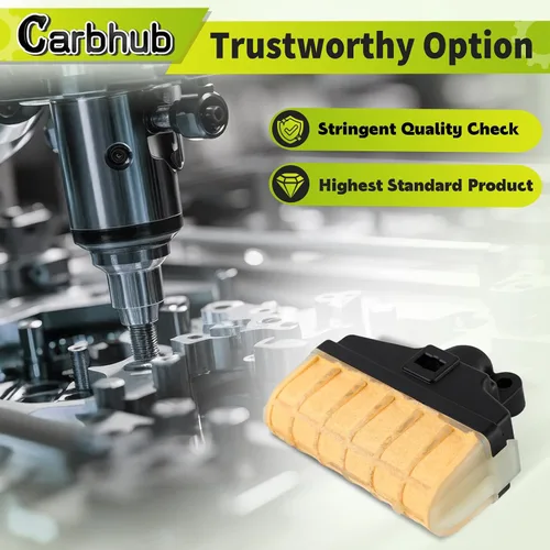 Miniatura 4 de Carbhub 1123-120-1651 Filtro de aire + Bujía + Filtro para línea de combustible y aceite para motosierra STIHL 023 025 MS210 MS230 MS250 con filtro