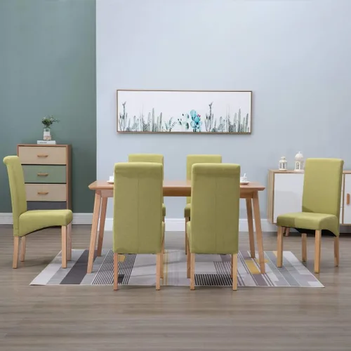 Miniatura 24 de Dining Chairs 2 Pcs Black Fabric,Living Room Dining Chairs,Counter Dining Chairs Suitable for Daily Dining Or Special Events Such As Meetings
