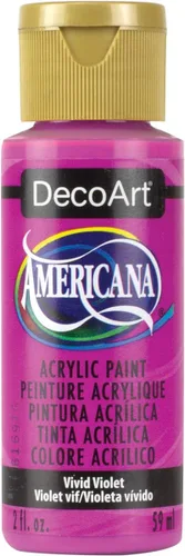 Miniatura 6 de DecoArt Americana Pintura acrílica, 2 onzas, ciruela negra