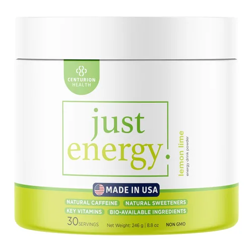 Miniatura 8 de Just Energy Drink Powder - Mezcla refrescante de bebida energética Fruit Punch con 21 ingredientes que aumentan la energía, incluye vitaminas B