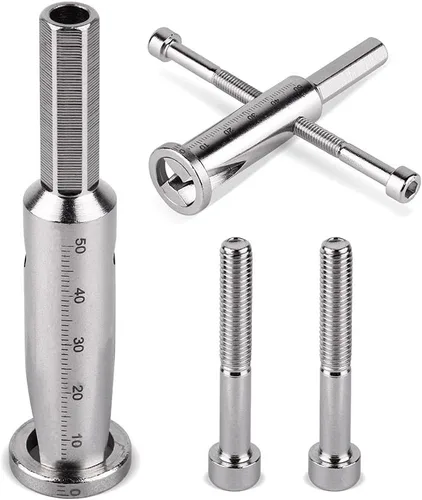 Miniatura 8 de Herramienta universal de torsión de alambre, pelacables y herramienta de pelado de cables Twister para electricista por taladro o manualmente (azul)