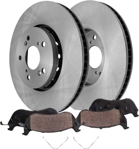 Miniatura 16 de Detroit Axle - Kit de freno trasero para Chevy Equinox Captiva Sport GMC Terrain Pontiac Torrent Saturn Vue Pinzas de freno de disco con soportes