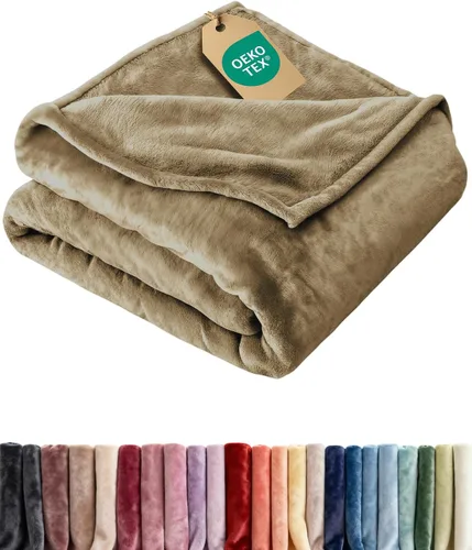 Miniatura 37 de Manta de forro polar ultrasuave para niños – Manta de franela de lujo para niños – Ligera para sofá, cama o silla – Gruesa, cálida y transpirable