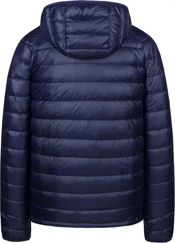 Miniatura 2 de wantdo Chaqueta de plumón plegable para hombre, chaqueta acolchada ligera con capucha para invierno