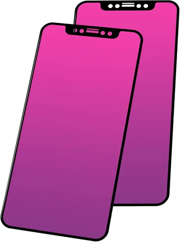 Paquete de 2 protectores de pantalla de vidrio templado degradado para iPhone 11/XR, protector de pantalla de privacidad para iPhone 11 / XR de 6.1