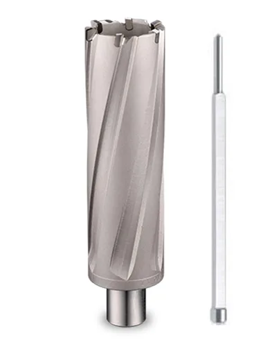 CS Unitec | 9-1-132 C | Cortador anular TCT de 1" de diámetro x 1" de profundidad, con pin piloto, vástago Weldon de 3/4"