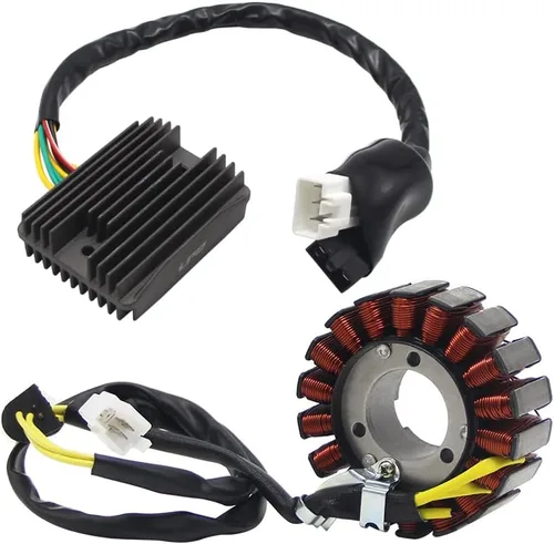Miniatura 3 de El estator y rectificador regulador de motocicleta es adecuado para Honda 31120-KSZ-771 31600-KSZ-770 para Honda NSS250 Forza 250 MF06 2004-2007