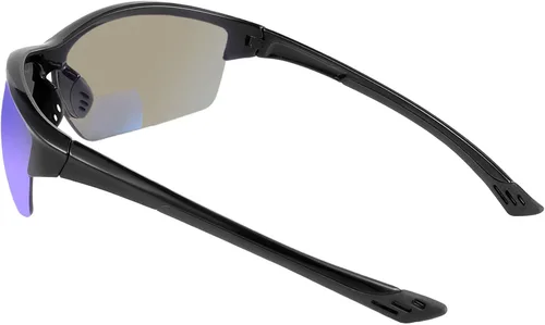 Miniatura 3 de Mass Vision "The Skillful" - 2 pares de lentes de sol bifocales polarizados unisex ligeros Negro/Open Road Blue