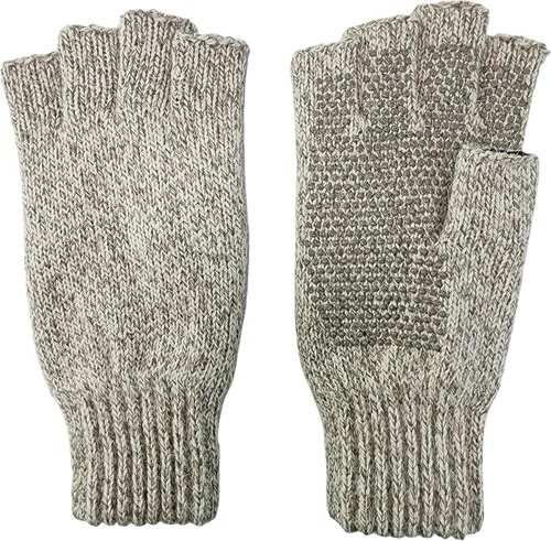 BRUCERIVER Guantes de lana de punto con forro Thinsulate para hombre