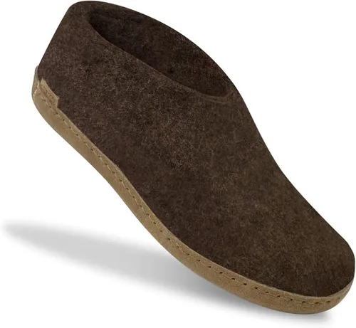 Miniatura 4 de A-02 - pantuflas unisex, marrn