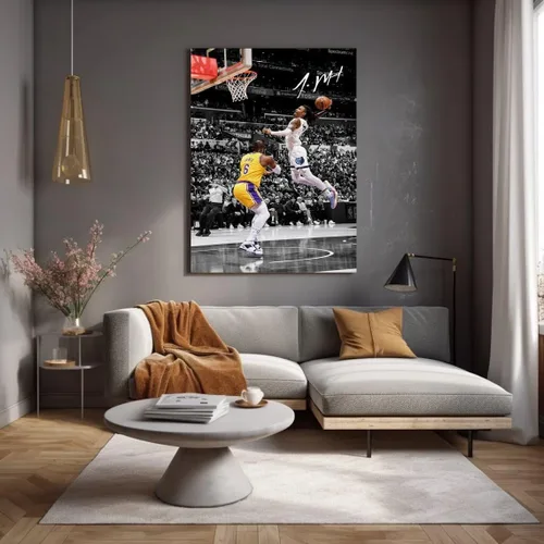 Miniatura 10 de Póster firmado de la superestrella de baloncesto Victor Wembanyama para niños, para la habitación de los fanáticos, decoración de pared, pósteres