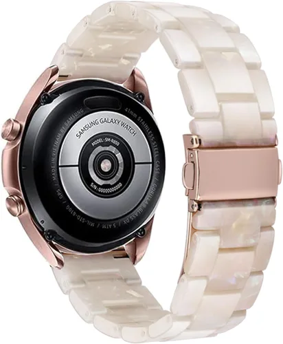 Miniatura 13 de Correa de resina para reloj de liberación rápida de 0.866 in, 0.787 in y 0.709 in, correas compatibles con Samsung Galaxy Watch/Huawei Watch/Amazfit