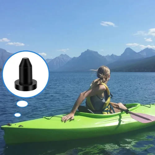 Miniatura 4 de Axlksia Paquete de 12 tapones de drenaje de kayak de 1/2 pulgada para pelícanos, kayaks Sun Dolphin, tapones de silicona para kayak de repuesto