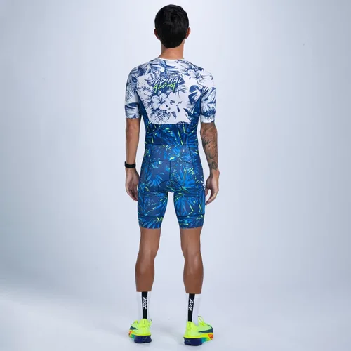 Miniatura 2 de Zoot LTD Tri Aero Fz - Traje de carreras para hombre, manga corta, aerodinámico, ciclismo, carrera, natación, ciclismo, correr, tri, con bolsillos