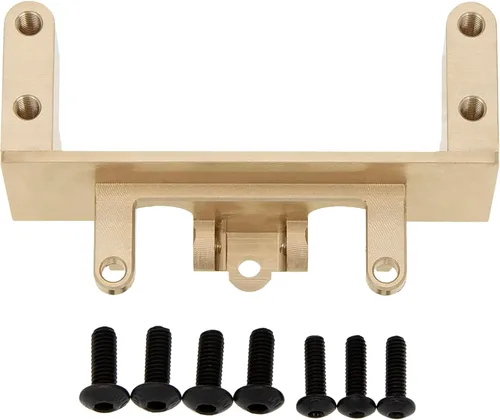 Miniatura 7 de MEUS RACING UTB18 Latón Laydown Servo Mount 1.41 oz/pc para Axial UTB18 Capra Trail Buggy #AXI212009 Piezas de actualización, negro