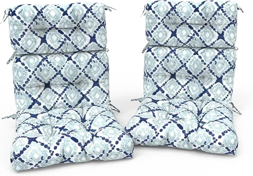 Miniatura 32 de Cojines Adirondack para sillas de patio con respaldo alto para exteriores, cojines Adirondack para jardín, porche, uso en sillas de oficina en casa