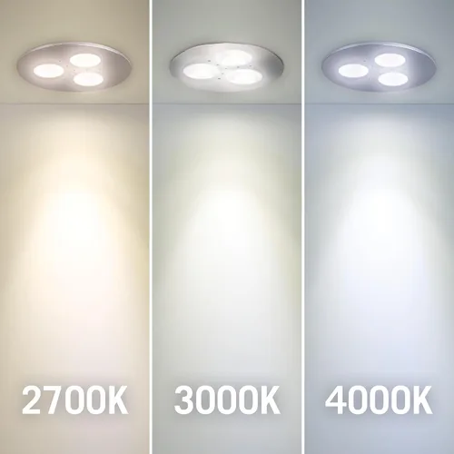 Miniatura 7 de Armacost Lighting TriVue 223310 - Luz de disco LED regulable, color blanco brillante (4000 K) con acabado de aluminio plateado
