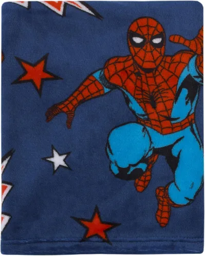 Miniatura 8 de NoJo Marvel Soy Groot Manta para bebé azul y marrón súper suave Soy Groot Azul y Marrón