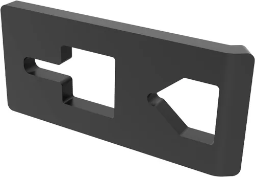 Miniatura 6 de Placa extractora de poste en T de acero resistente, 0.472 pulgadas (0.472 in) de extracción rápida de postes en T del cubo de tractor de jardín