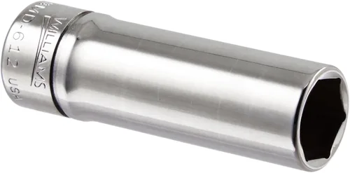 Miniatura 11 de Williams JHWBMD-624 SUPERTORQUE - Llave de vaso de 3/8 pulgadas, 6 puntos, profundidad métrica, tamaño 24mm, acabado cromado de alto brillo