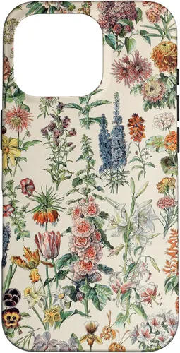 Miniatura 20 de Cute Flowers Vintage Botanical Flower Illustration Case for iPhone 17