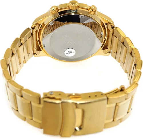 Miniatura 3 de Orient Sports - Reloj automático multiaño con calendario dorado n. 7001B