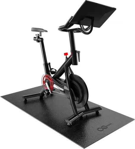 Miniatura 8 de Cycleclub Alfombrilla de bicicleta compatible con bicicleta Peloton, elíptica, alfombra de cinta de correr, 0.236 in de grosor, almohadilla