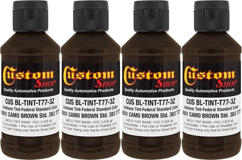 Miniatura 15 de Revestimiento personalizado de 300 ml (color negro metálico) de Urethane Tint concentrado para tintar camión cama revestimiento – Proporcionado