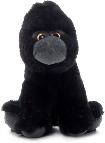 The Petting Zoo Gorilla Peluche de peluche, regalos para niños, animales salvajes del zoológico de Onez Babiez, juguete de peluche de gorila de 6