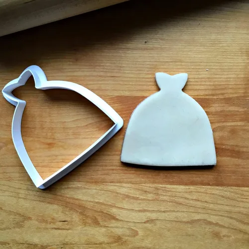 Miniatura 3 de Sweet Prints Inc Poofy Wedding Dress Cookie Cutter - Dishwasher Safe (2")