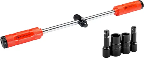 Miniatura 8 de Powerbuilt Billy Club - Llave universal para cambiar los neumáticos del vehículo rápidamente, romper tuercas sueltas, servicios de emergencia