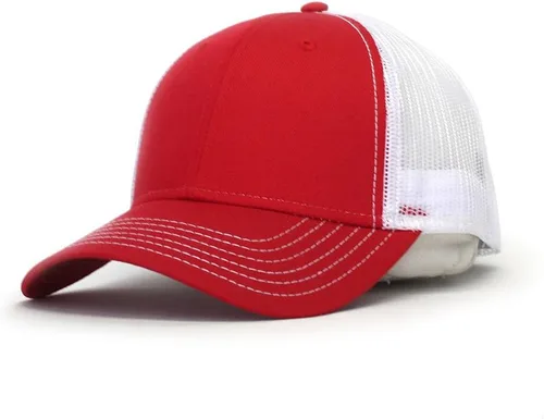 Miniatura 7 de Gorra de béisbol de camionero de malla de algodón de dos tonos de malla de algodón de dos tonos