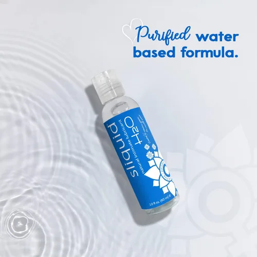 Miniatura 5 de Sliquid H2O Lubricante a Base de Agua, Lubricante a Base de Agua para Sexo, Lubricante Sexual Natural, Lubricante Personal Sin Glicerina (2 Oz)
