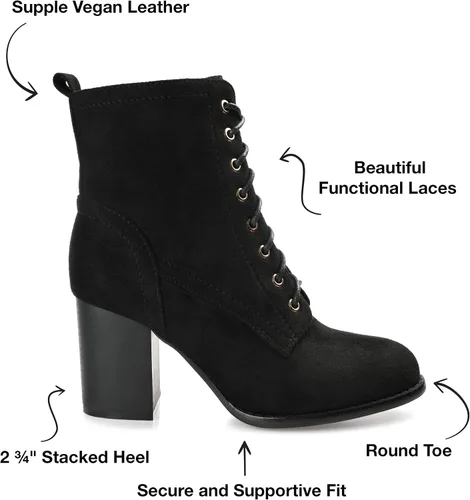 Miniatura 3 de Journee Collection Botines de tacón grueso para mujer