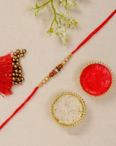 Miniatura 2 de Pulsera Rudraksha, 2 unidades, marrón